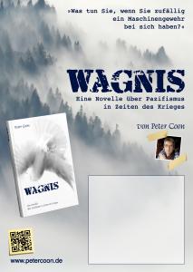 Wagnis von Peter Coon – Plakat-Entwurf