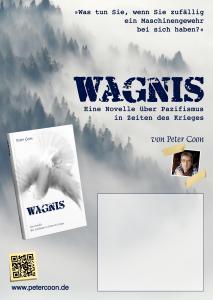 Wagnis von Peter Coon – Plakat-Entwurf