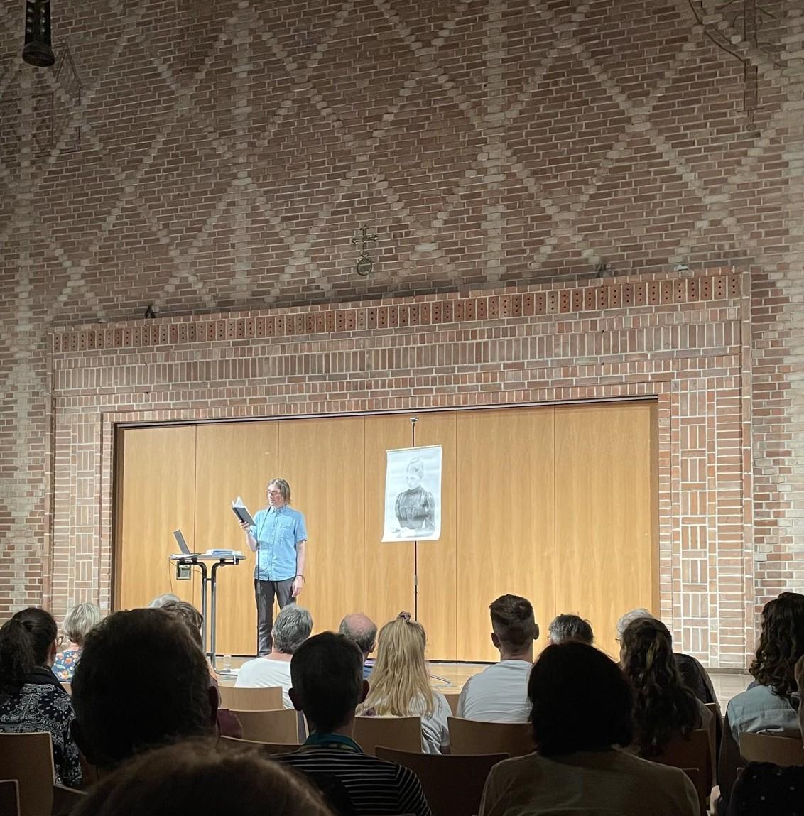 Peter Coon beim Kirchentag 2023 in Nürnberg